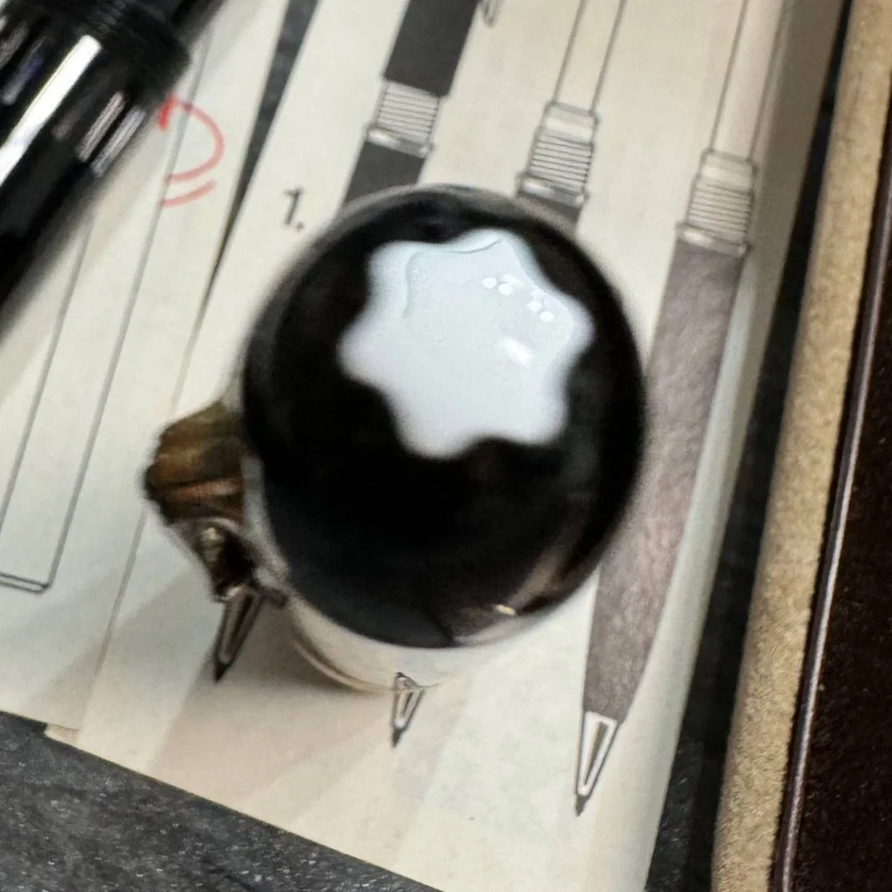 1980 Montblanc Meisterstuck 149 Fountain Pen Black Vintage, 14C 585,4810 Box - Picture 12 of 13